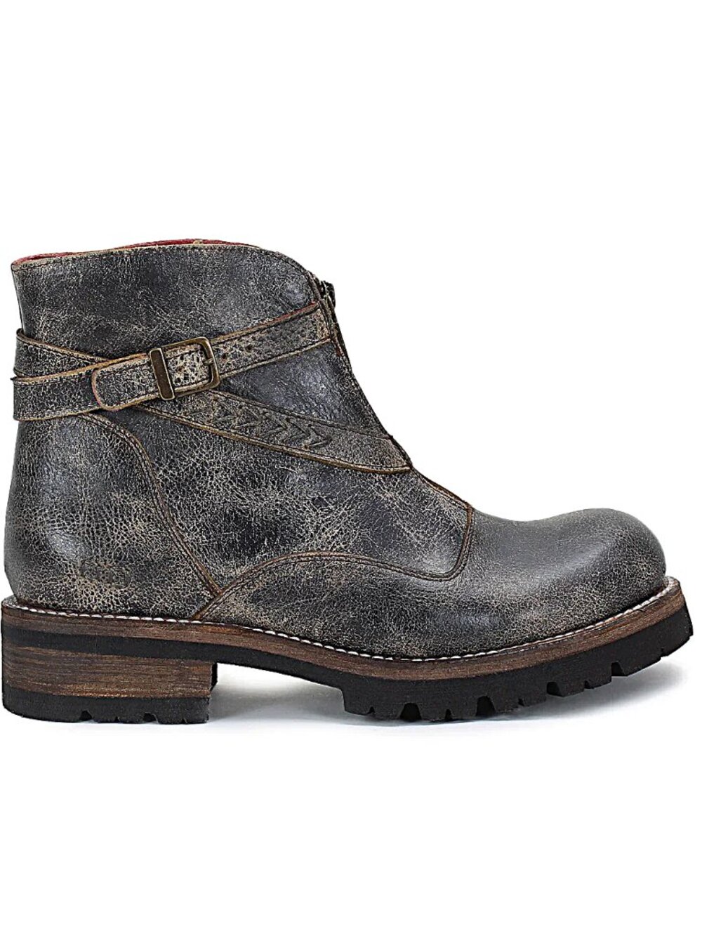 BED/STU Dessa Booties -Black Rustic- - Picture 6 of 6